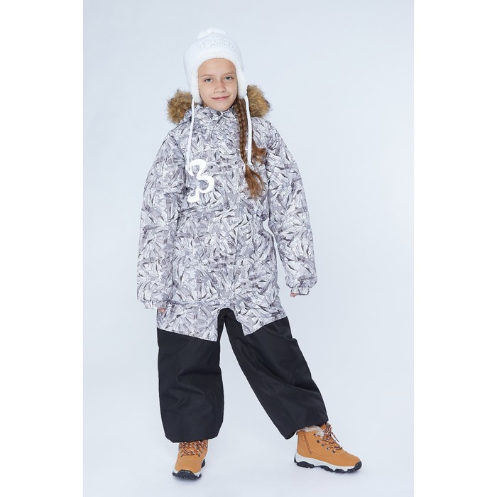 Комбинезон для девочки "CHLOE 1", рост 122 см, цвет белый с принтом 71420