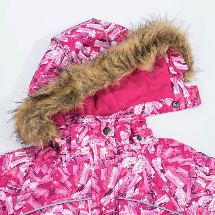 Комбинезон для девочки "CHLOE 1", рост 98 см, цвет фуксиа с принтом 71463