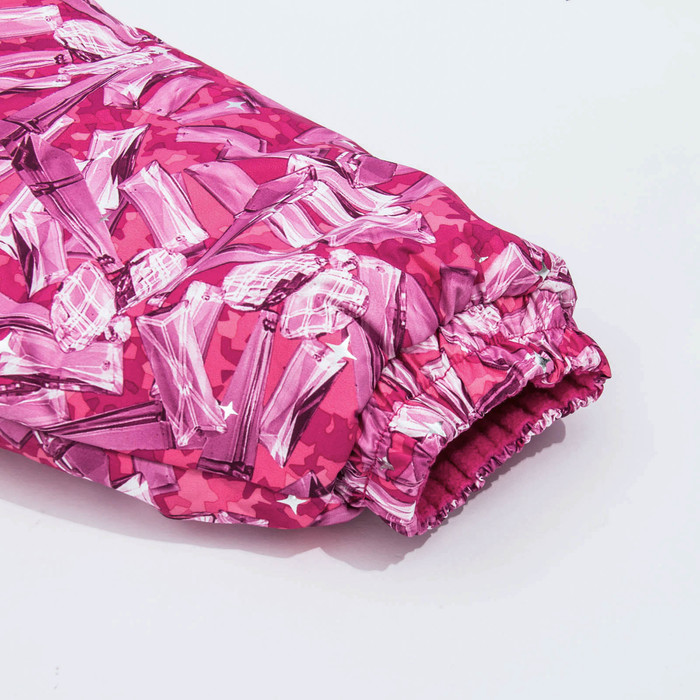 Комбинезон для девочки "CHLOE 1", рост 104 см, цвет фуксиа с принтом 71463