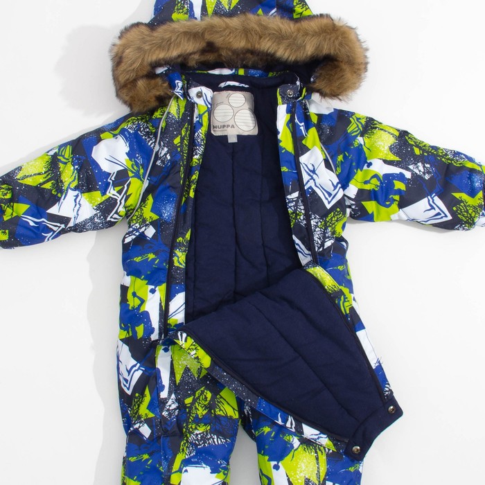 Комбинезон детский "KEIRA", рост 68 см, цвет синий с принтом 72535_М