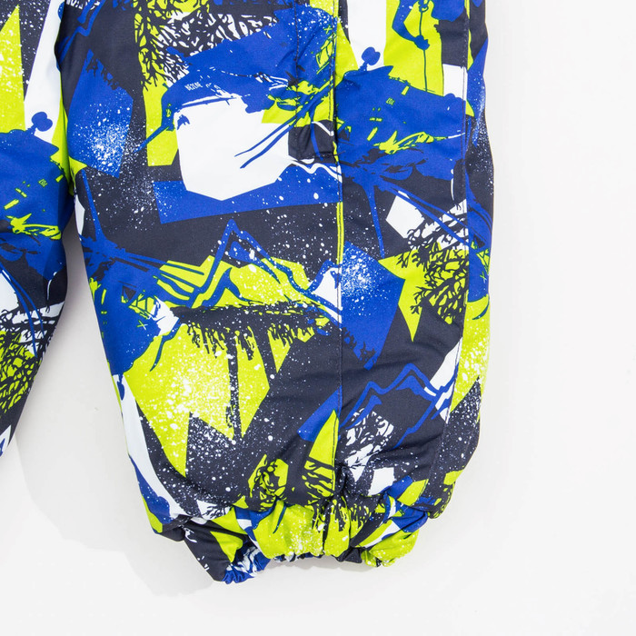 Комбинезон детский "KEIRA", рост 68 см, цвет синий с принтом 72535_М