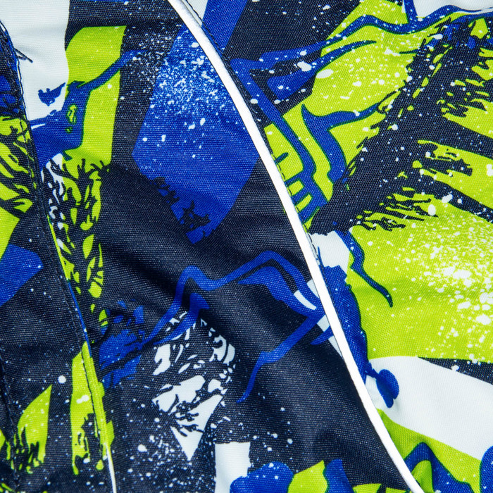 Комбинезон детский "KEIRA", рост 68 см, цвет синий с принтом 72535_М