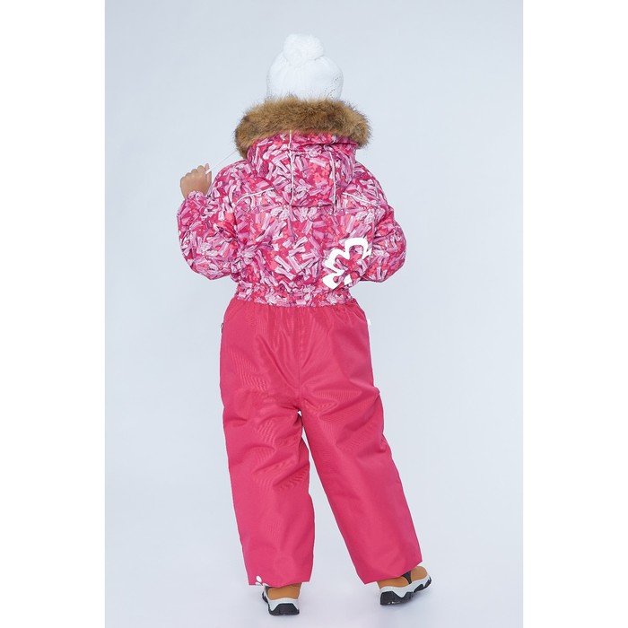 Комбинезон для девочки "CHLOE 1", рост 134 см, цвет фуксиа с принтом 71463
