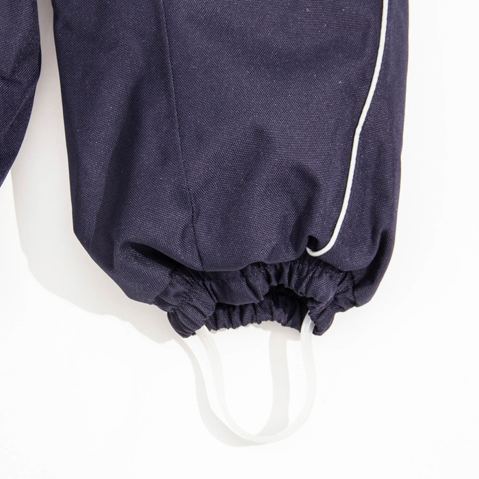 Комбинезон для мальчика "FENNO", рост 98 см, цвет тёмно-синий с принтом 72486