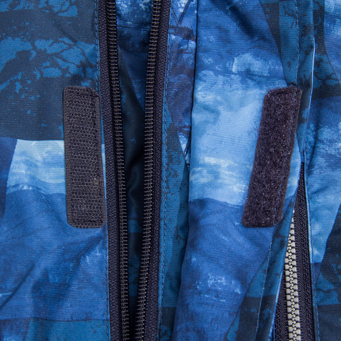 Комбинезон для мальчика "FENNO", рост 98 см, цвет тёмно-синий с принтом 72486