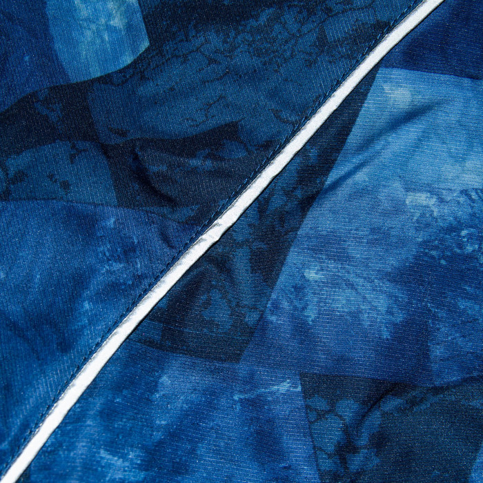 Комбинезон для мальчика "FENNO", рост 128 см, цвет тёмно-синий с принтом 72486