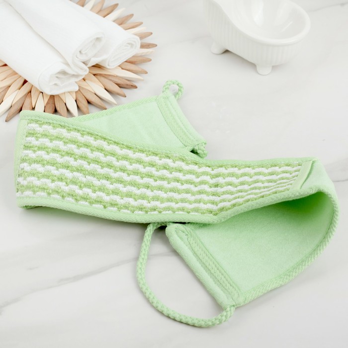 Мочалка-лента массажная 70х10 см "Эко"