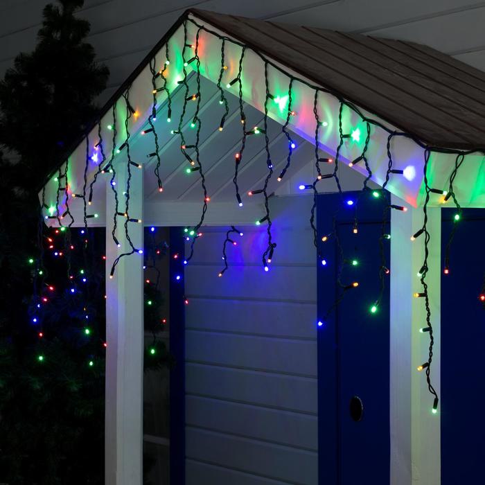 БАХРОМА уличная, УМС, Ш:3м, В:0.6м, Н.Т. 2W Каучук LED(IP65)-160-220V, МУЛЬТИ