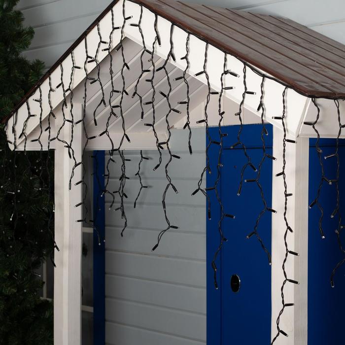 БАХРОМА уличная, УМС, Ш:3м, В:0.9м, Н.Т. 2W Каучук LED(IP65)-232-220V, Т/БЕЛЫЙ