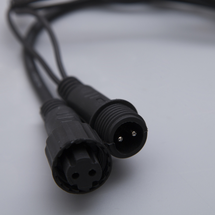 БАХРОМА уличная, УМС, Ш:3м, В:0.9м, Н.Т. 2W Каучук LED(IP65)-232-220V, Т/БЕЛЫЙ