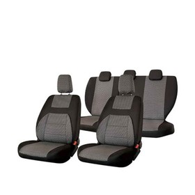 

Чехлы сиденья Renault Duster 2010-2015 Privilege, Expression жаккард 12 предм. т-серый , Rn5-2