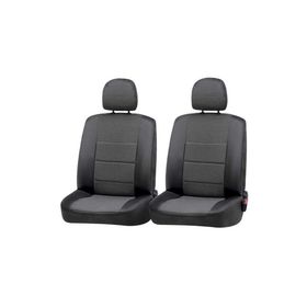 

Чехлы сиденья RENAULT Sandero 2009-2014 раздел. задний ряд жаккард,экокожа 12 предм. SKYWAY, тёмно-серый Rn7-2C
