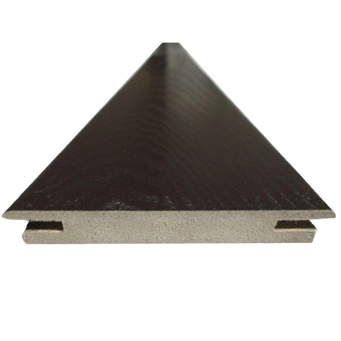 Добор телескоп шпон ясень шоколад 100 мм