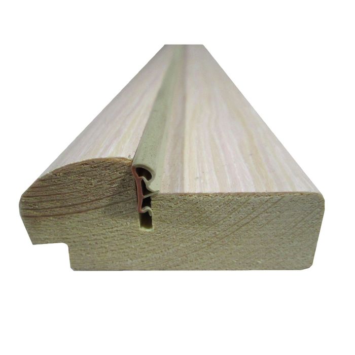 Коробка шпон беленый дуб (брус)