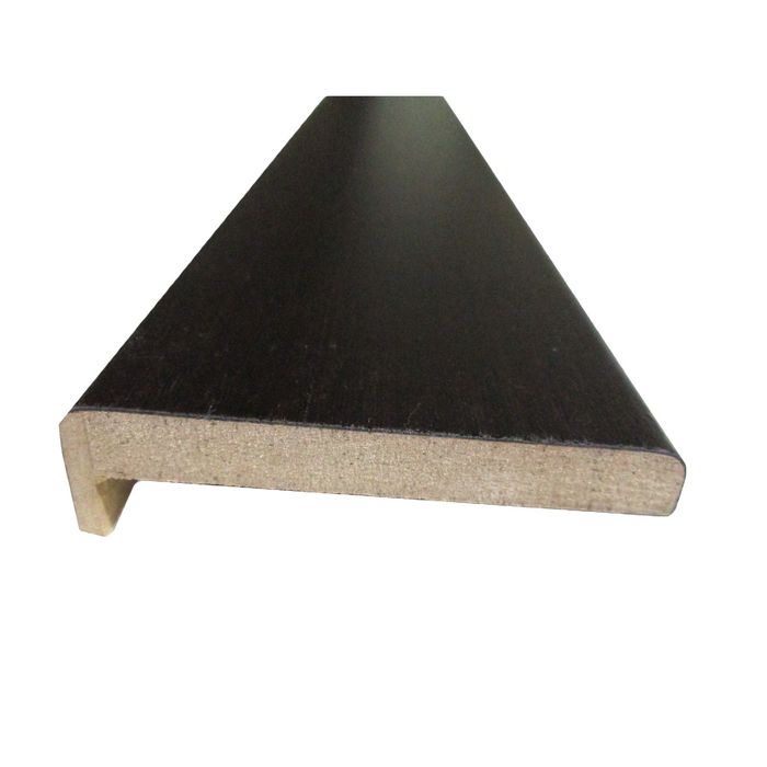 Наличник телескоп плоский шпон венге