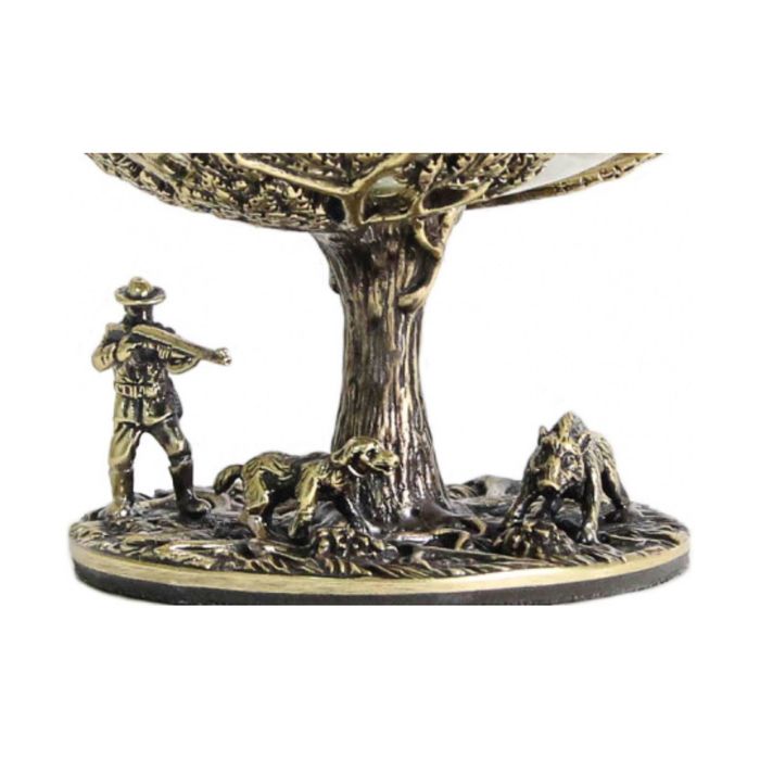 Бокал для коньяка «Охота на кабана» в картонном футляре