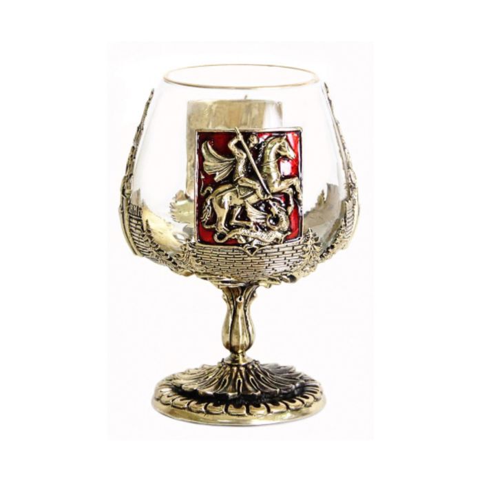 Бокал для коньяка «Москва» в картонном футляре