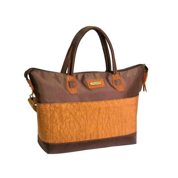 Сумка Aquatic С-29БРК дорожная (цвет: бордовый, рыжий клапан)