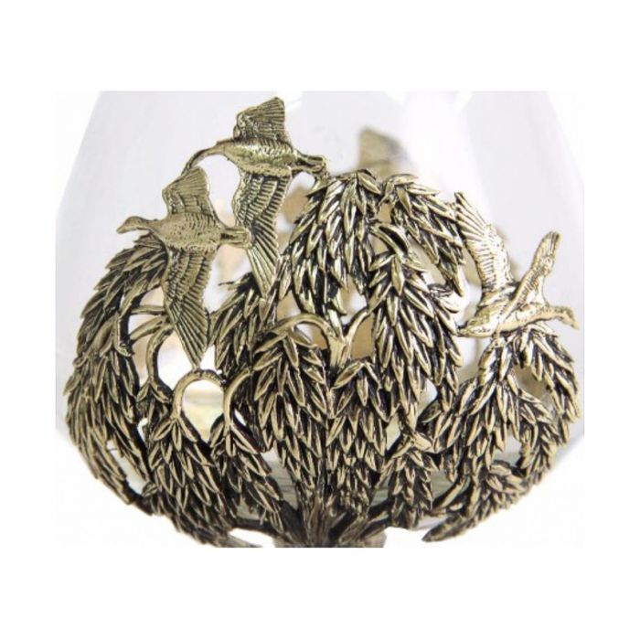 Набор бокалов для коньяка «Охота на кабана и охота на уток» в картонном футляре