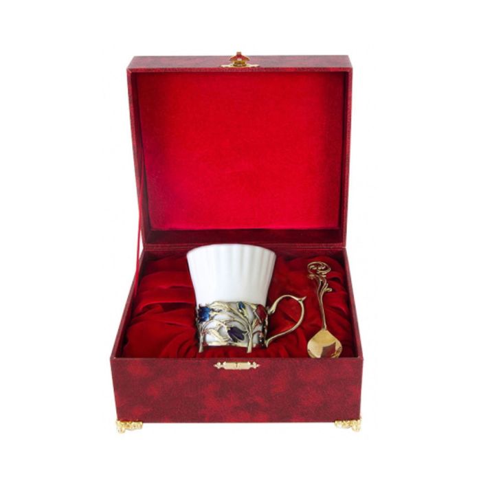 Чашка «Колокольчик» в шкатулке из бумвинила