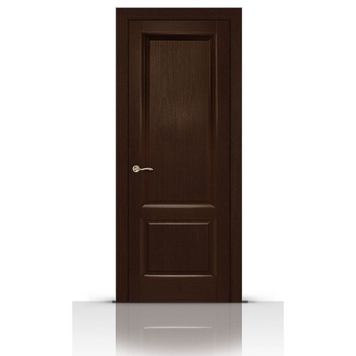 Дверное полотно МАЛАХИТ-1 венге 2000х800