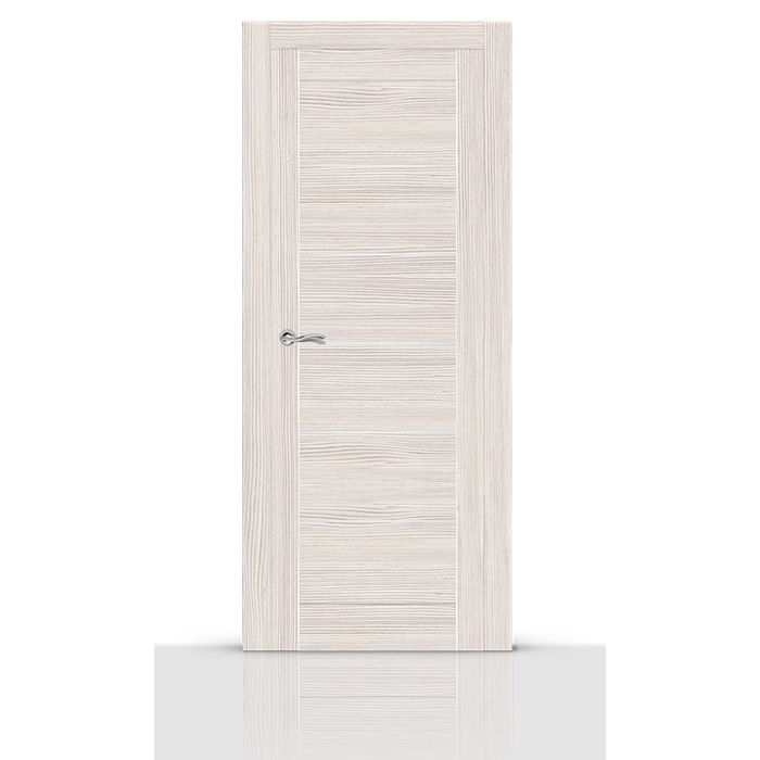 Дверное полотно остекленное КЛЕОПАТРА-5 кремовый (сатинат) 2000х700