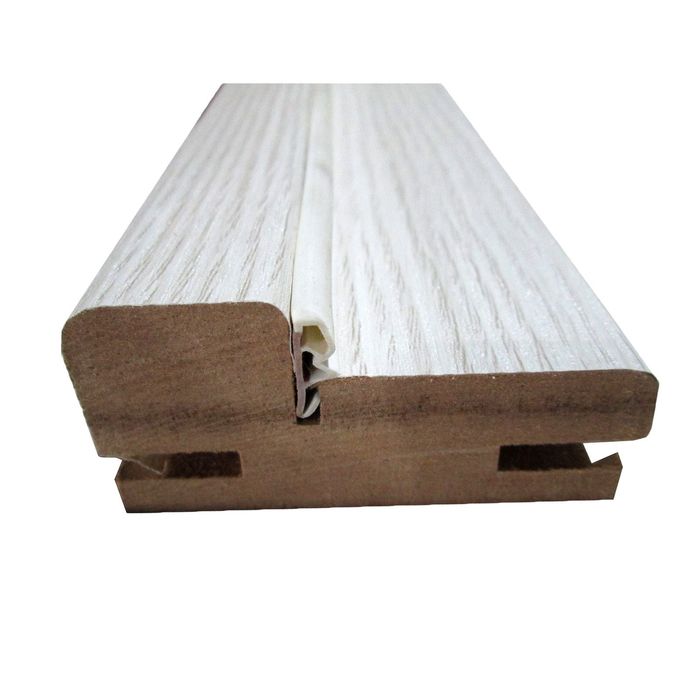 Коробка  телескоп экошпон беленый дуб (брус)