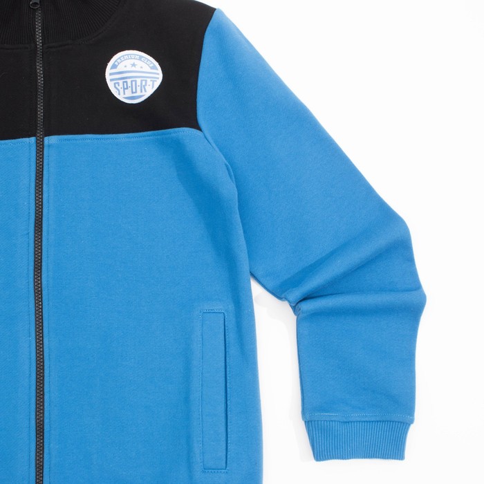 Костюм спортивный для мальчика, рост 152 см, цвет синий 11121