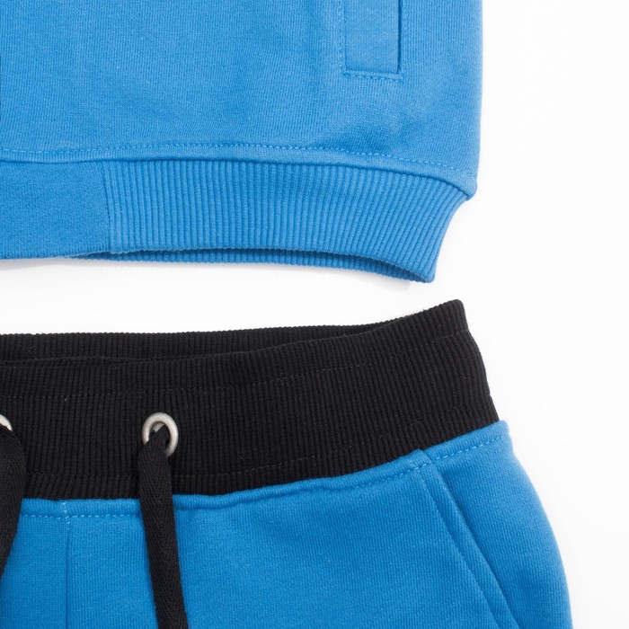 Костюм спортивный для мальчика, рост 152 см, цвет синий 11121