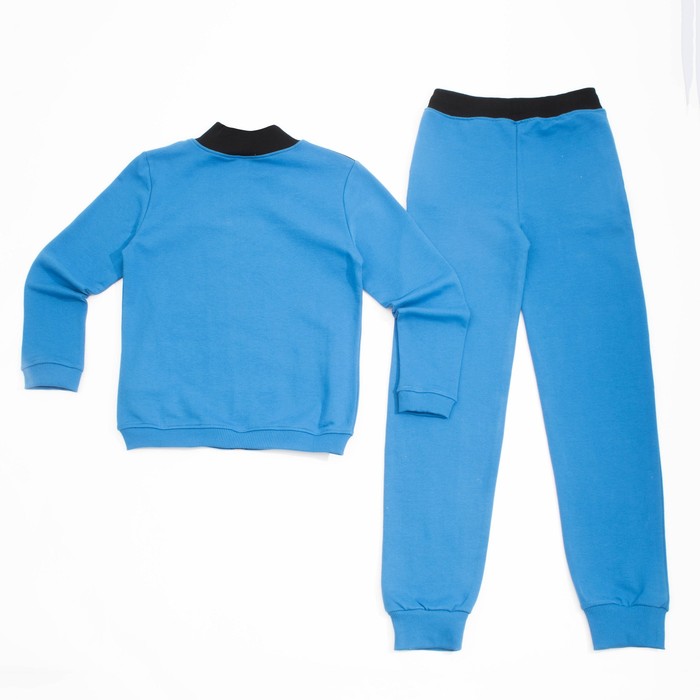 Костюм спортивный для мальчика, рост 152 см, цвет синий 11121