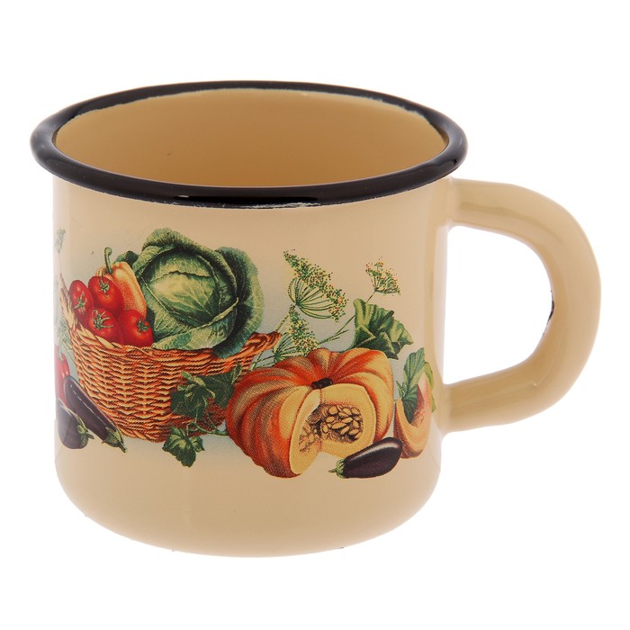 Кружка 250 мл "Урожай", цвет кремовый
