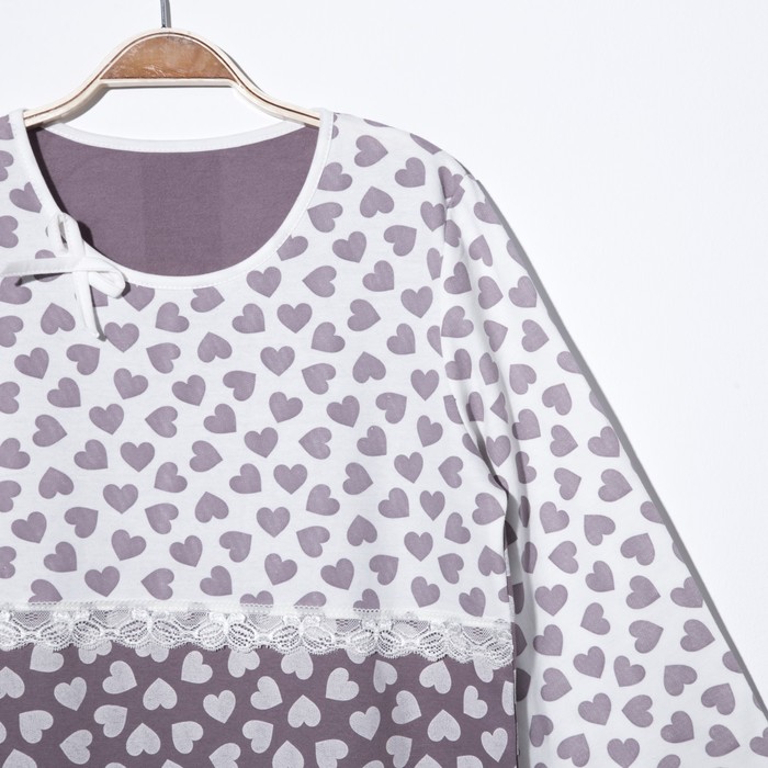 Сорочка женская Капучино цвет коричневый, р-р 42