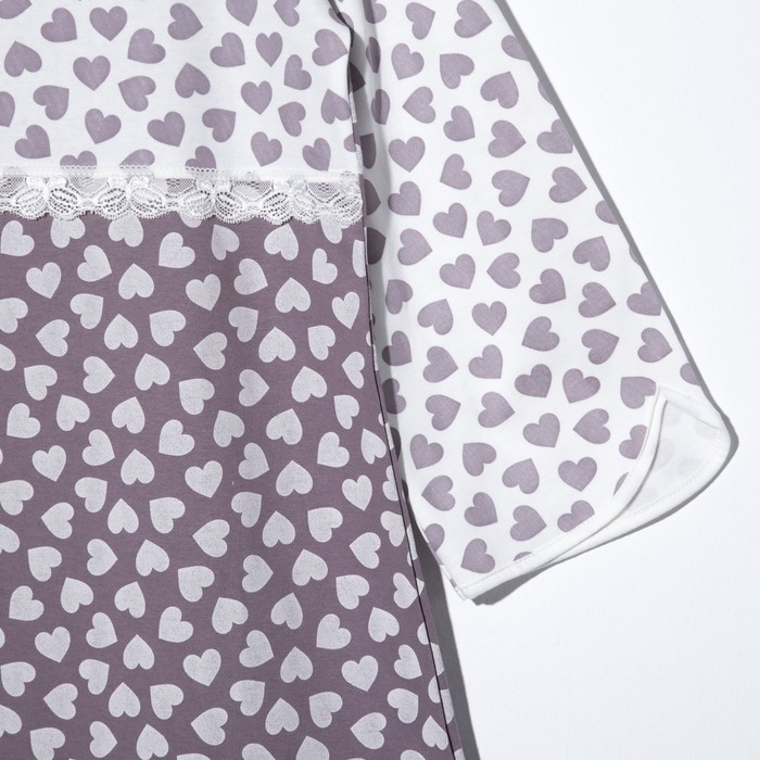 Сорочка женская Капучино цвет коричневый, р-р 42