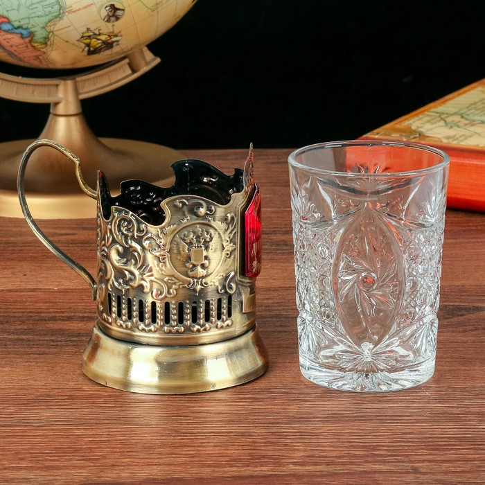 Подстаканник со стаканом "Босс Всея Руси"