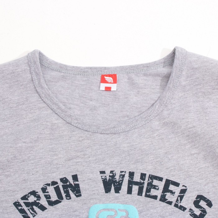 Пижама для мальчика, рост 128 см, цвет серый меланж