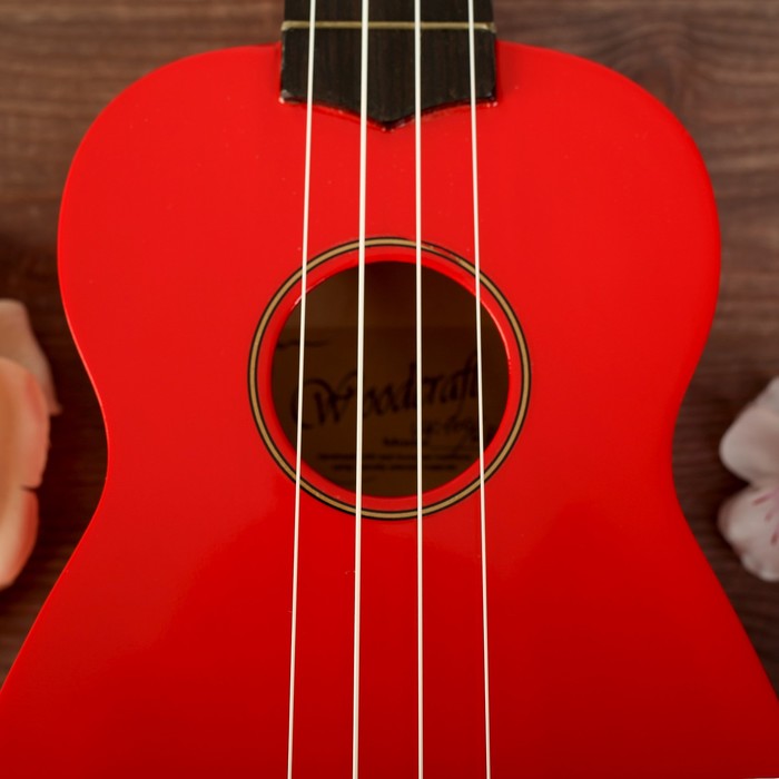 Укулеле сопрано Woodcraft UK-100/RD красный