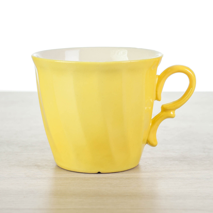 Кружка 0,4 л, жёлтая