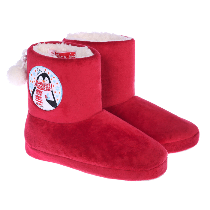 Обувь домашняя женская (угги) "С Новым годом!", размер 38/39