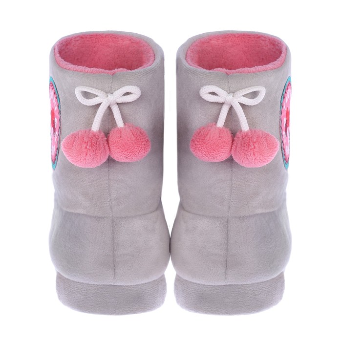 Обувь домашняя женская (угги) "Любимой доченьке!", размер 38/39