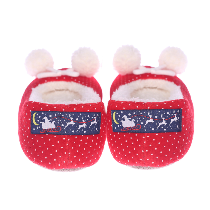 Обувь домашняя женская (балетки) "С Новым годом!", размер 38/39