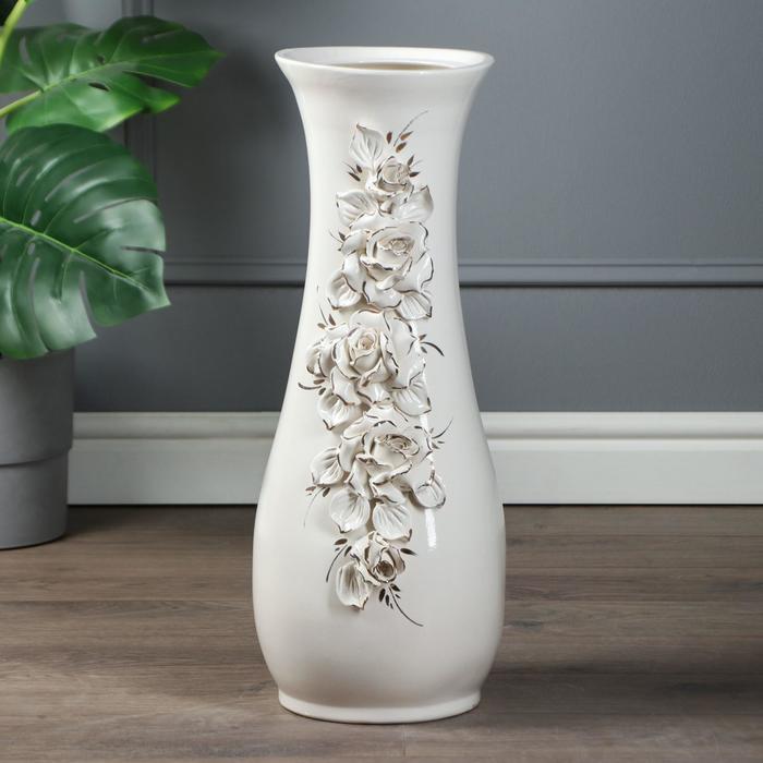 Ваза "Осень" лепка золото № 2