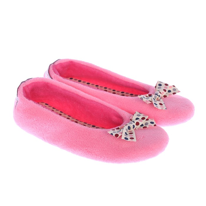 Обувь домашняя женская (балетки) "Любимой доченьке!", размер 38/39