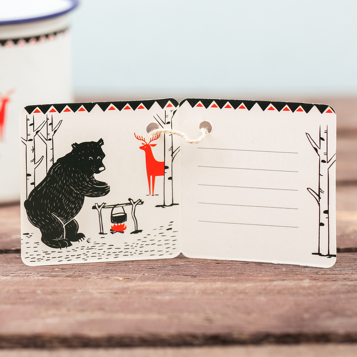 Кружка эмалированная "Лучший турист", 350 мл