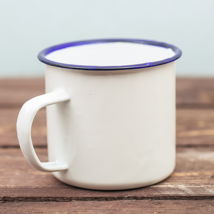 Кружка эмалированная "9 Мая", 350 мл