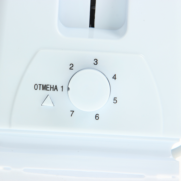 Тостер Gelberk GL-554, 700 Вт, регулятор нагрева, белый