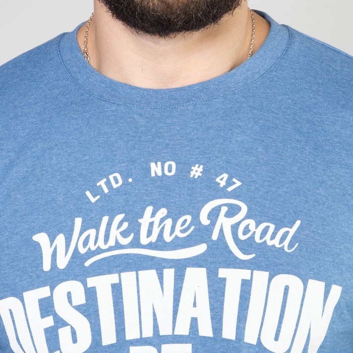 Джемпер мужской 648 цвет голубой, р-р 54