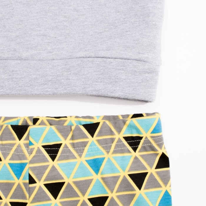 Костюм для девочки, рост 140 см, цвет жёлтый