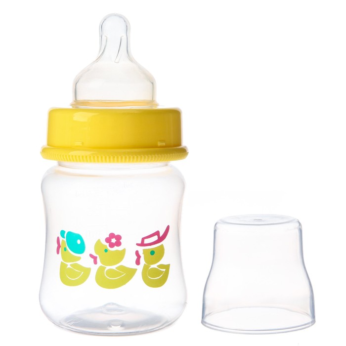 Бутылочка для кормления, 150 мл, от 0 мес., цвет зелёный