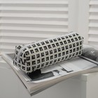 Косметичка-пенал, отдел на молнии, цвет чёрный