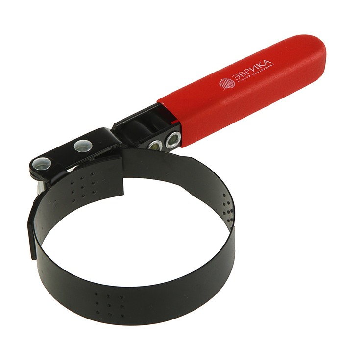 Съемник масляного фильтра "Эврика", со стальной лентой, с поворотной ручкой на 90°